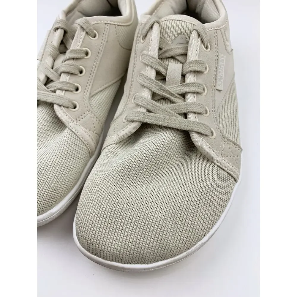 Saguaro Luck I Barefoot Shoes Beige Knit Sneakers Lace Up Women's 38 US 7.5 8